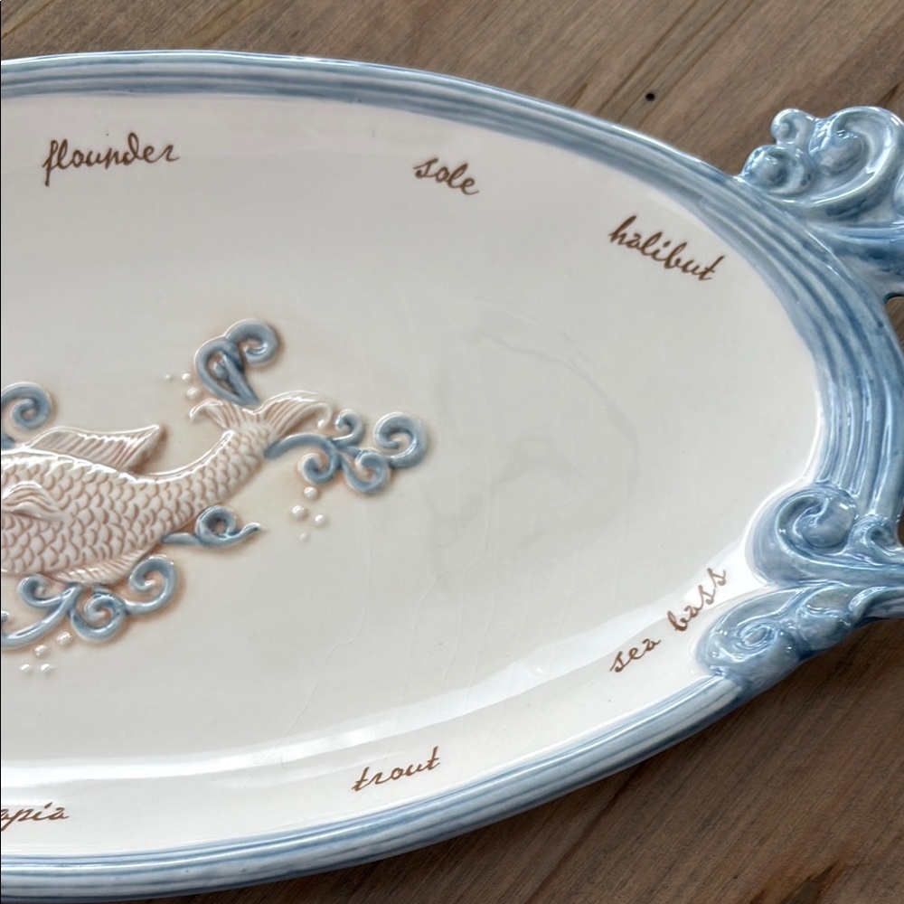 Ceramic Fish Platter - Picture 6 of 10